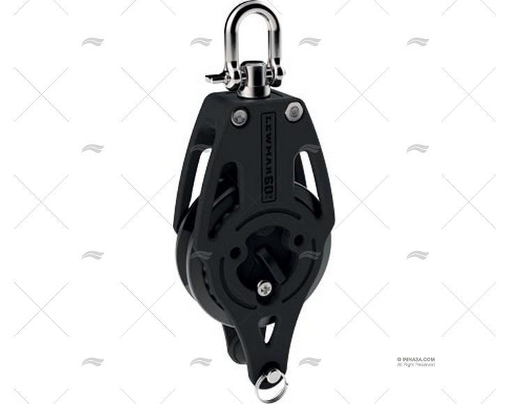 PULEGGIA CONTROLLO T/60 SEMPLICE WINCH E ARRAI. LEWMAR