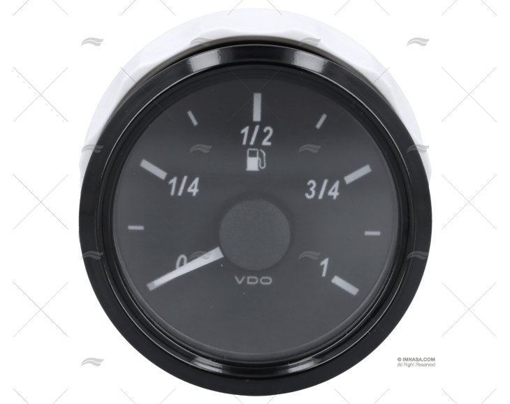 FUEL GAUGE VDO SVW 3-180 52mm