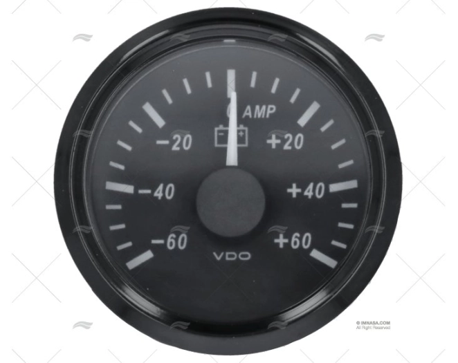 AMPEROMETRO VDO SVW 60-60AMP 52mm
