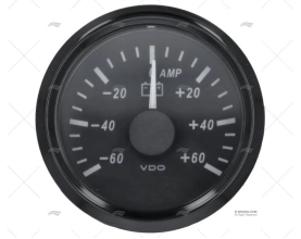 AMPEROMETRO VDO SVW 60-60AMP 52mm