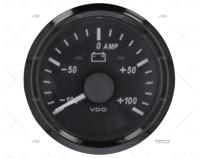 AMPEROMETRO VDO SVW 100-100AMP 52mm