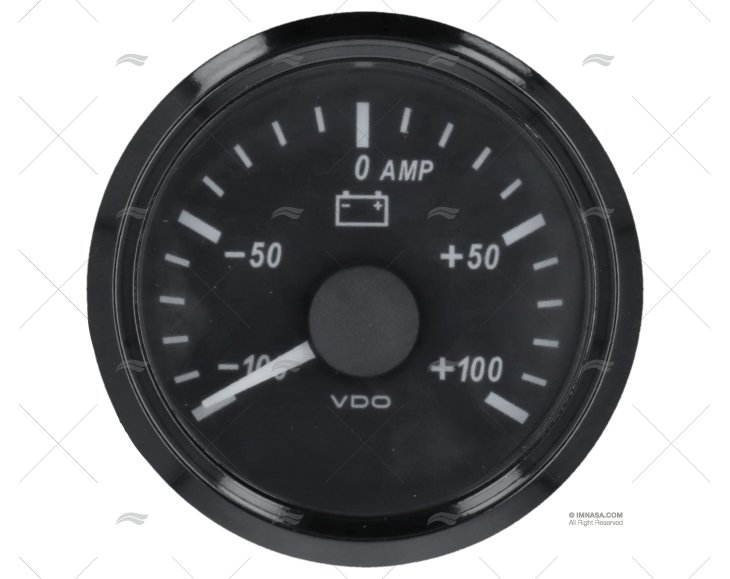 AMPEROMETRO VDO SVW 100-100AMP 52mm