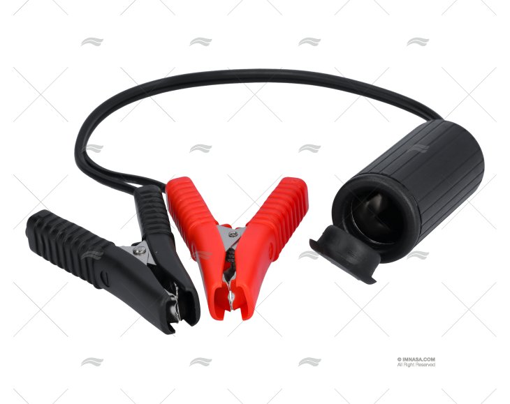 TOMADA ISQUEIRO 12V COM PINÇAS