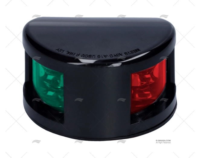 LUCE 7045 BICOLORE PIATTA LED NERA