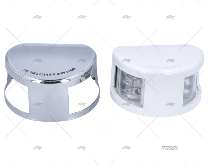 LUZ 7045 BI COLOR PLANA LED INOX