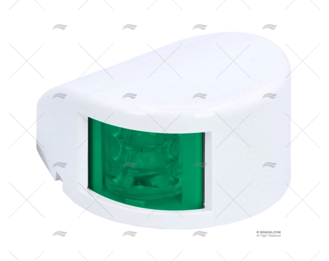 LUCE 7045 VERDE PIATTA 12V LED BIANCA