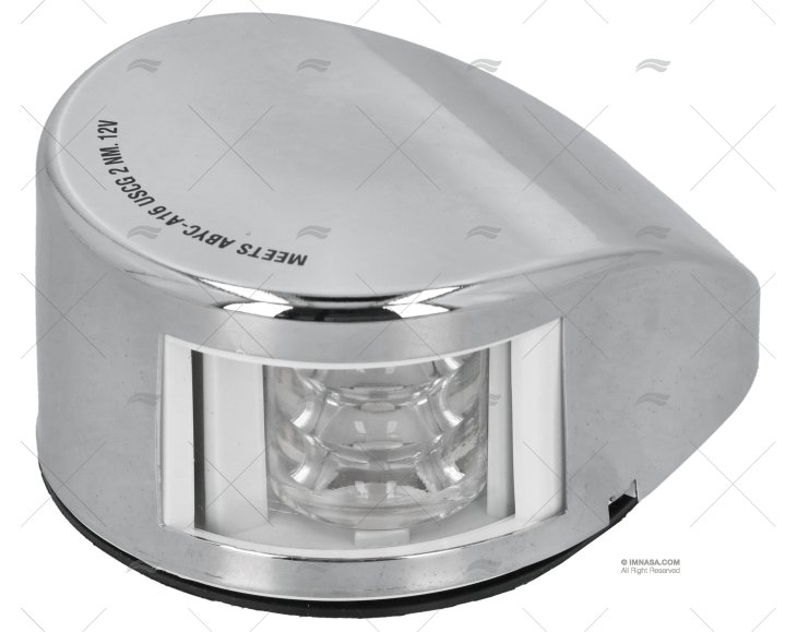 LUZ 7045 ROJA PLANA 12V LED INOX