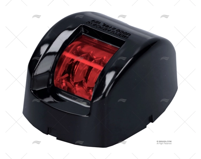 LUZ 7045 LATERAL VERMELHA 12V LED PRETO
