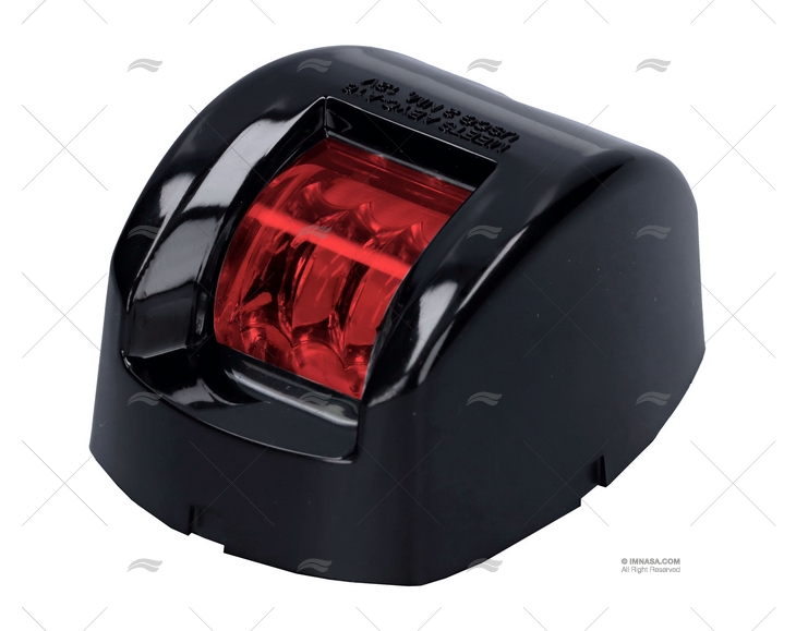 LIGHT 7045 RED  LATERAL 12V LED BLACK