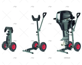 OUTBOARD TROLLEY UP TO 15HP INOX