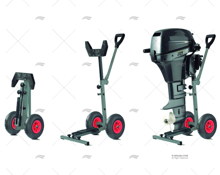 CARRINHO FORA-DE-BORDA ATÉ 15CV INOX