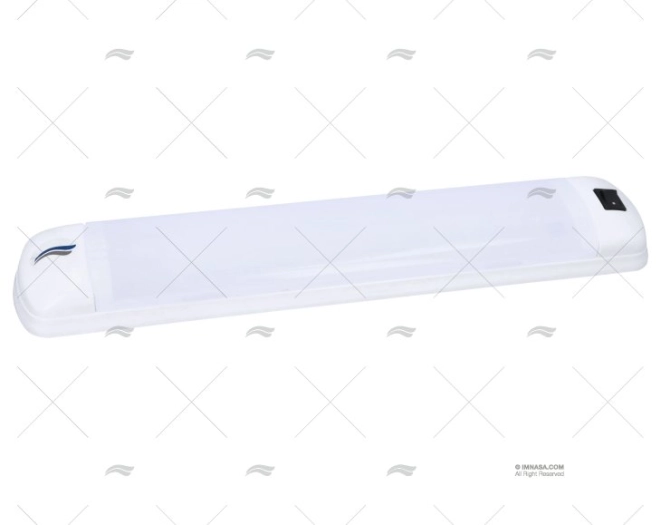 PLAFON LED 12-24V BRANCO C/INTERRUPTOR