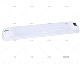 PLAFONIERA LED 12-24V BIANCA C/INTERRUTTORE