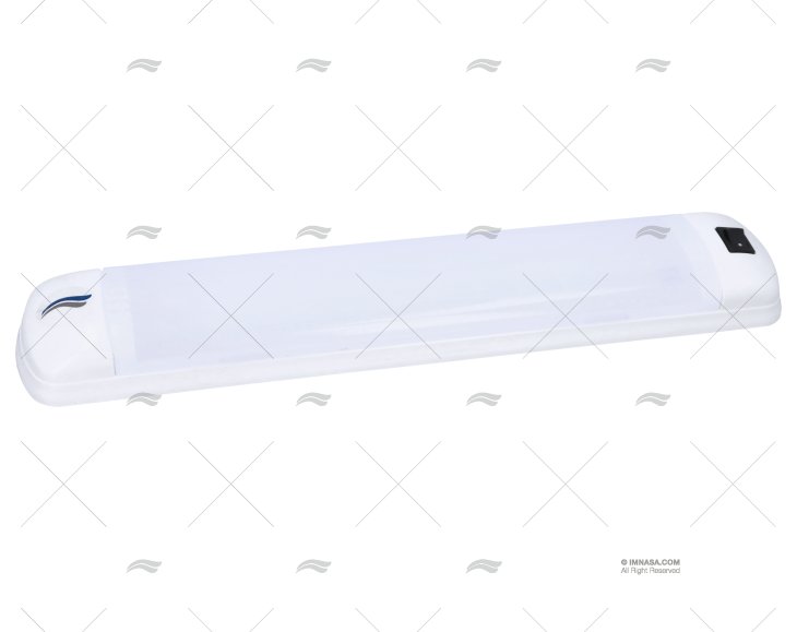 PLAFON LED 12-24V BRANCO C/INTERRUPTOR
