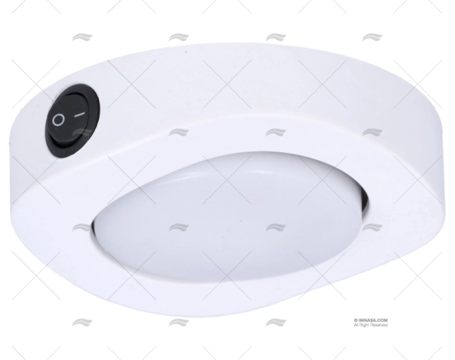 PLAFON IP66 6 LED 12-24V 1.5W C/ INTERRUPTOR