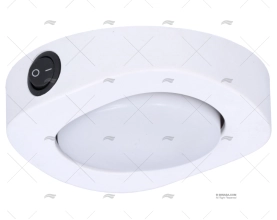 PLAFONIERA IP66 6 LED 12-24V 1.5W C/ INT
