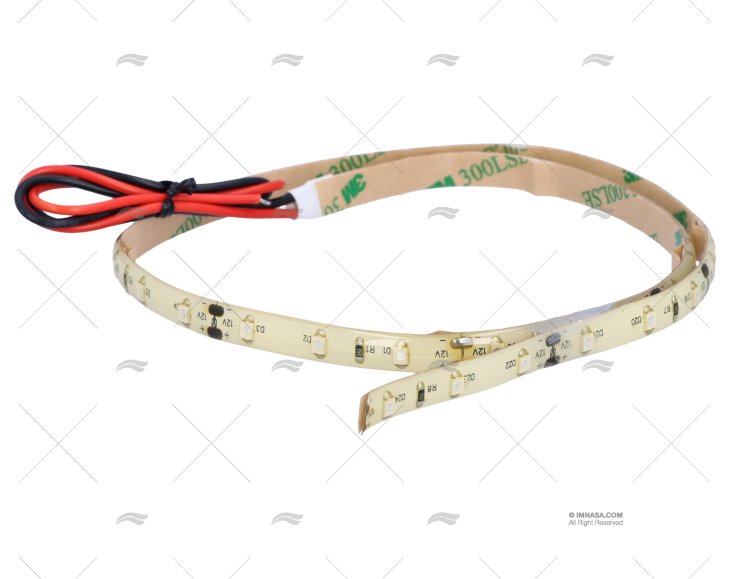 TIRA CINTA  36LED  60cm AZUL   12V 65
