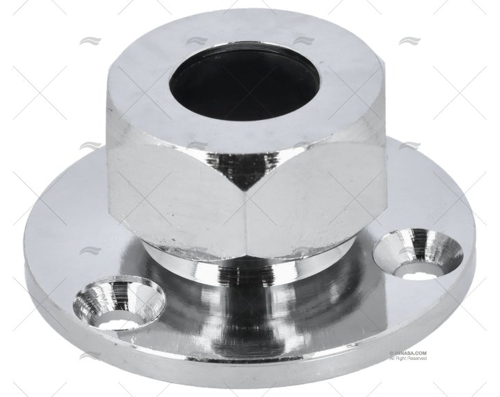 PASSAFIO LATÃO CROMADO 12mm