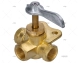 BRASS 3 WAYS VALVES 3/8FNPT (CLICK)