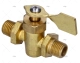 BRASS 2 WAYS VALVES 1/4FNPT M/M