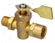 BRASS 2 WAYS VALVES 1/4FNPT M/F