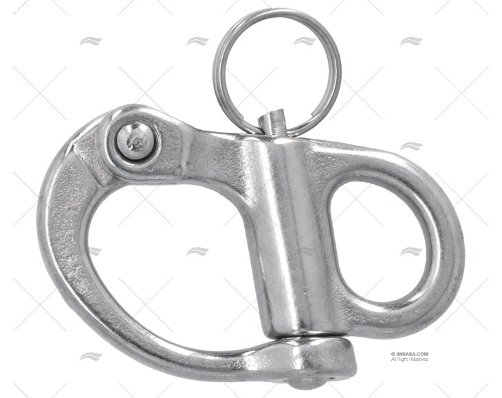 MOSCHETTONE RAPIDO FISSO INOX 52mm