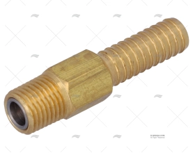 VALVULA ANTI SIPHON LATÃO 3/8" 1/4"NPT