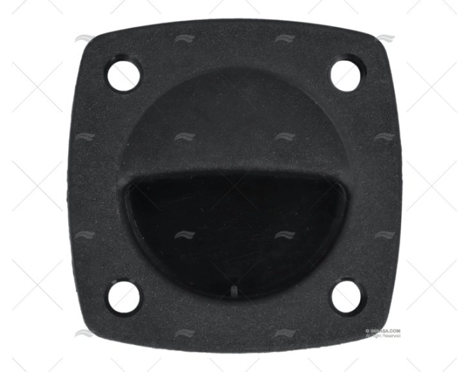 MANIGLIA PASSAMANO NYLON NERO PICCOLO
