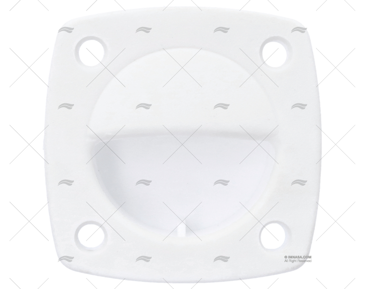 PUXADOR CORRIMÃO NYLON BRANCO PEQUENO
