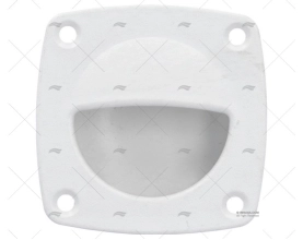 PEGA PLÁSTICA BRANCA 57X57 D. 44mm