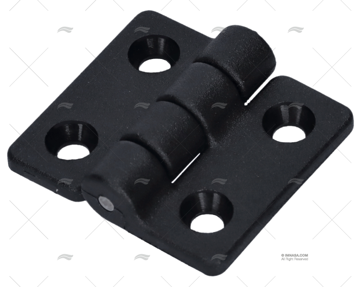 DOBRADIÇA NYLON PRETA 1-1/2" X1-3/8" (2U