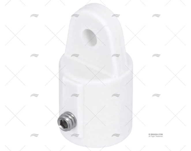 OUTSIDE TUBE END FITTING WHITE 3/4"