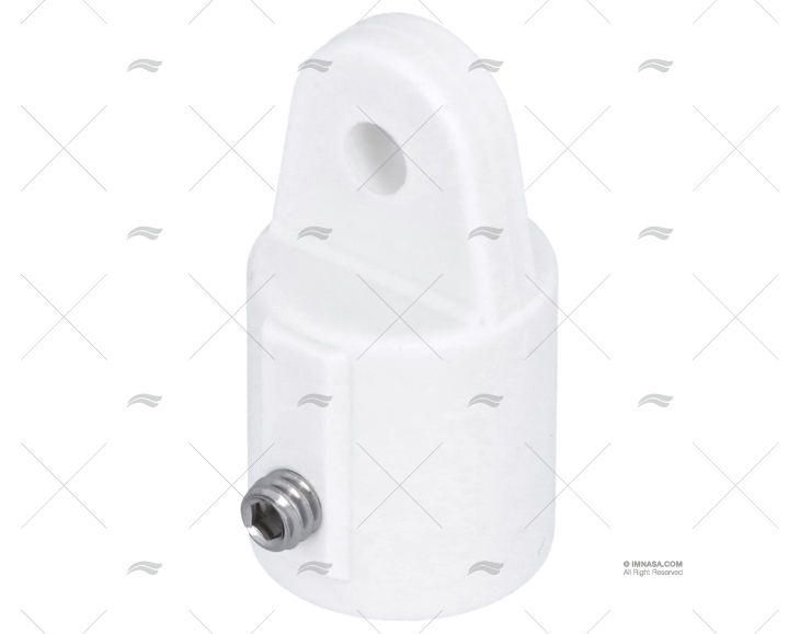 FIJACION BLANCA EXTERIOR TUBO 3/4"