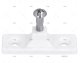 DECK PLANE HINGE WHITE