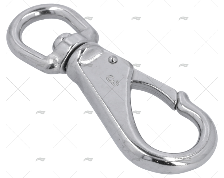 MOSCHETTONE RAPIDO ANELLO INOX 3