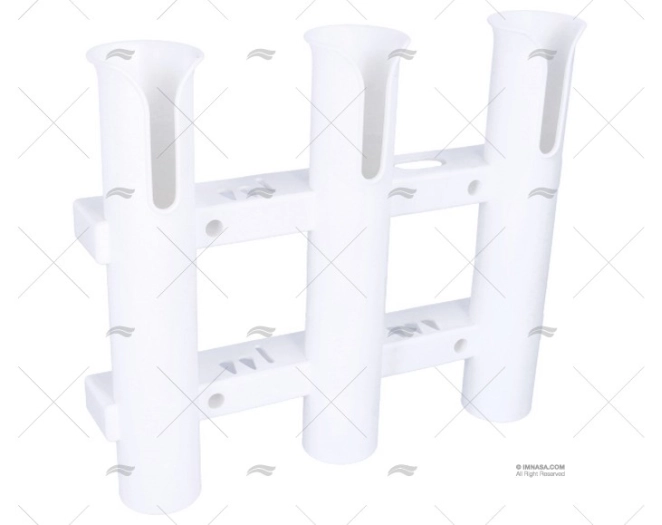 FISHING ROD STORAGE HOLDER PP 3-1 WHITE