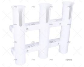 SUPORTE PORTACANAS 3-1 PP BRANCO