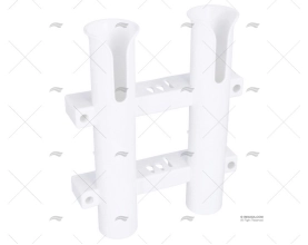 SUPORTE PORTACANAS 2-1 PP BRANCO