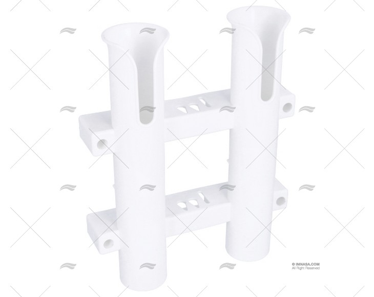 SUPPORTO PORTACANNE 2-1 PP BIANCO