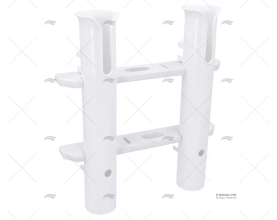 SUPPORTO PORTACANNE 2-1 PP BIANCO