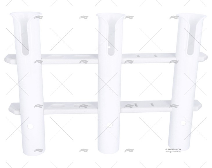 FISHING ROD STORAGE HOLDER PP 3-1 WHITE