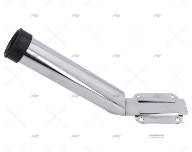 PORTACANNE CON SUPPORTO LATERALE INOX