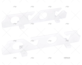 SUPORTE PORTACANAS 4-1 PP BRANCO