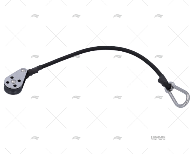 S.S. SINGLE PULLEY SNUBBER