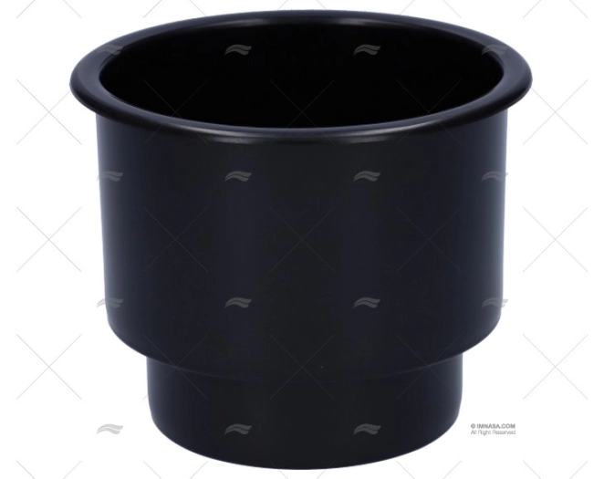 Porta-copos EMBUTIDO ABS 3-1/4" X 4" PRETO