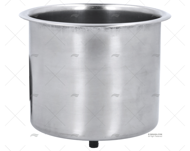 SUPORTE COPO INOX SS304 C/DRENAGEM