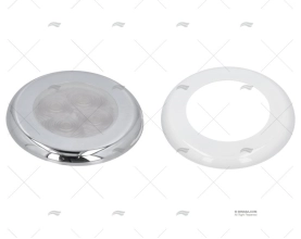 LUZ EMPOTRABLE LED BLANCO INOX