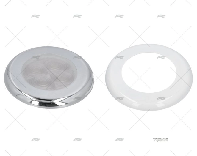 LUCE DA INCASSO LED BLU INOX