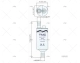 IN-LINE PUMP 280GPH 12V