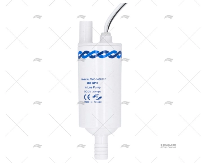 POMPA DI SENTINA 12V  1060L/H TMC LINEARE